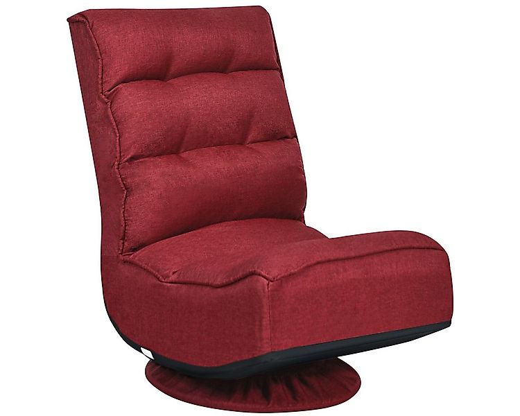 COSTWAY Relaxsessel, 360°drehbar, 5-Fach verstellbarer Rückenlehne,150kg günstig online kaufen