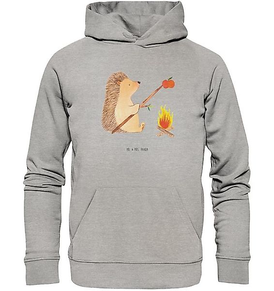 Mr. & Mrs. Panda Hoodie Größe XXL Igel Grillen - Heather Grey - Geschenk, O günstig online kaufen