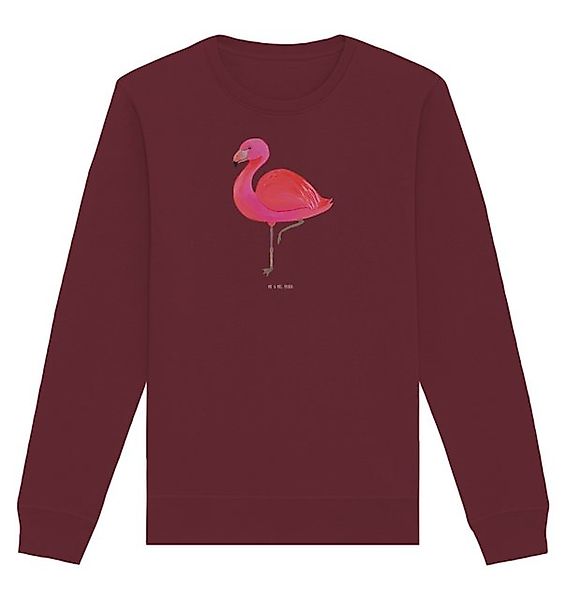 Mr. & Mrs. Panda Longpullover Größe M Flamingo Classic - Burgundy - Geschen günstig online kaufen