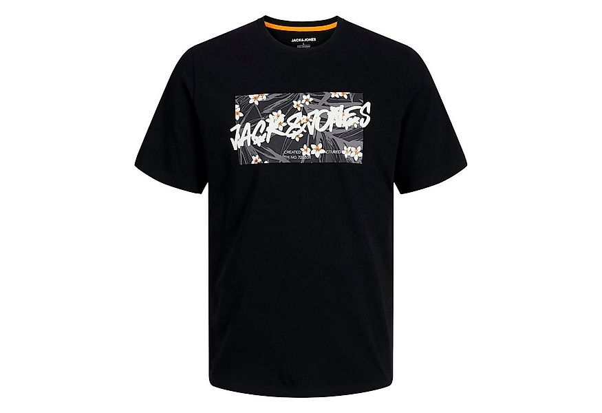 Jack & Jones T-Shirt JJHAWAII Shape Tee SS Crew Neck LN mit Rundhalsausschn günstig online kaufen