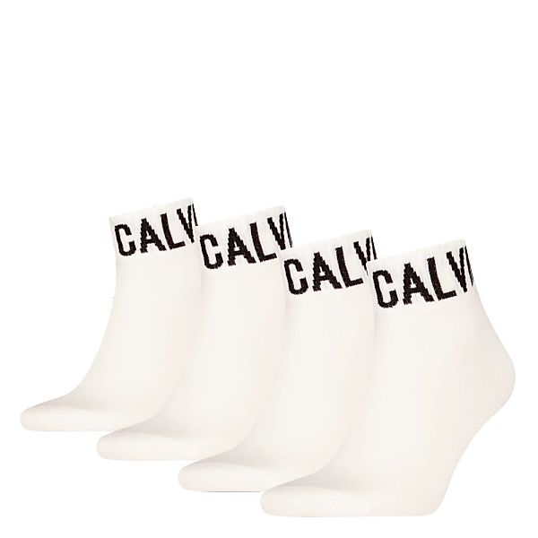 Calvin Klein Jeans Kurzsocken CKJ MEN QUARTER 4P RIBBON LOGO ECOM (4er Pack günstig online kaufen