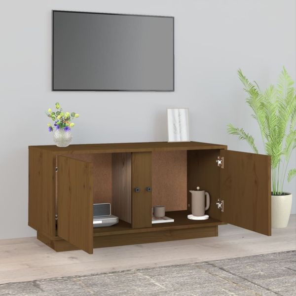 vidaXL TV-Schrank TV-Schrank Honigbraun 80x35x40,5 cm günstig online kaufen