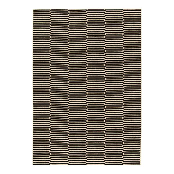 Teppich INESS ca.120x170cm, schwarz günstig online kaufen