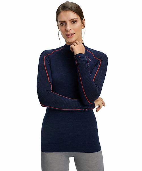 FALKE Trend Damen Langarmshirt Wool-Tech, XS, Mehrfarbig, Schurwolle, 33220 günstig online kaufen