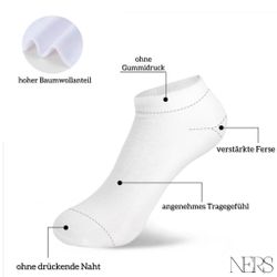 NERS Kurzsocken aus Baumwolle 10-20 Paar, günstig online kaufen