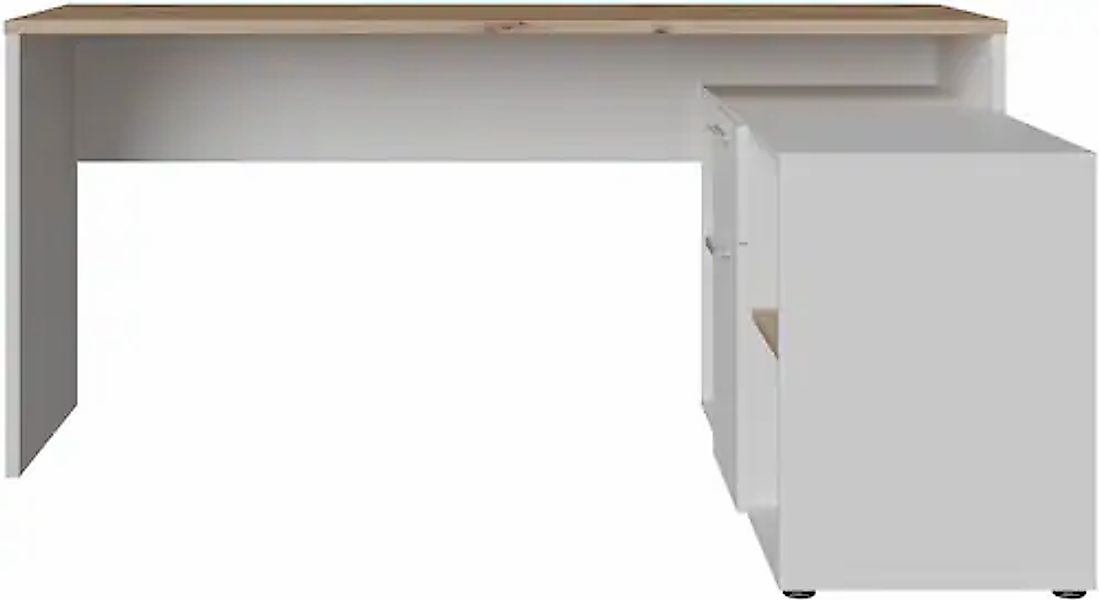 FORTE Eckschreibtisch »Contra Costa« B/H/T 160/73,5/128 cm, Über-Eck-Lösung günstig online kaufen