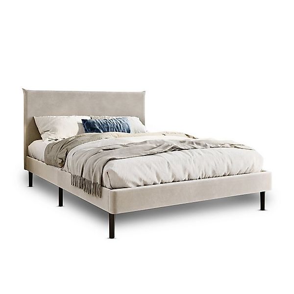 Home Collective Polsterbett 140x200 und 160x200 cm mit Lattenrost und weich günstig online kaufen