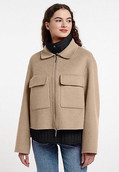 Frieda & Freddies Kurzjacke Wool Jacket / Hannah mit Farb- und Materialkomb günstig online kaufen