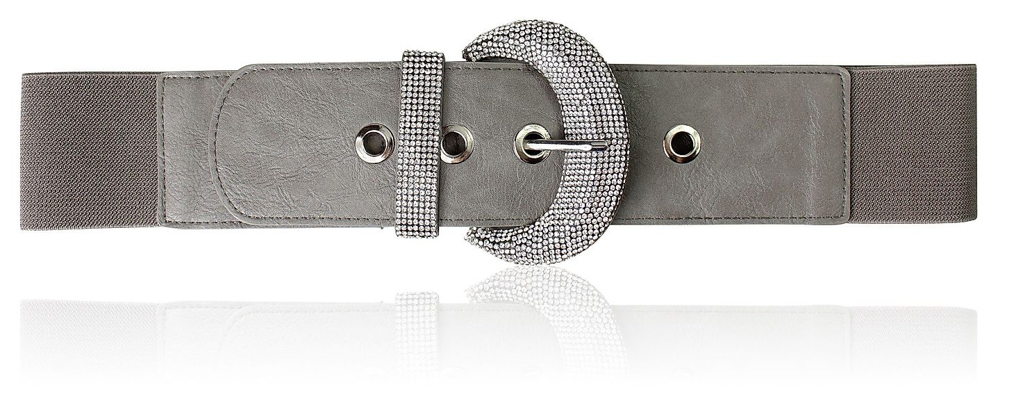 FRONHOFER Stretchgürtel 18940 (1-St) Stoff-Taillengürtel, Strass günstig online kaufen