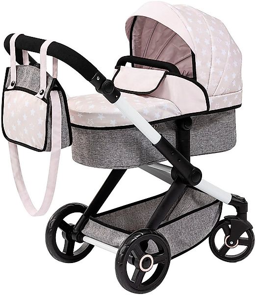 Bayer Kombi-Puppenwagen Xeo, beige Sternchen günstig online kaufen