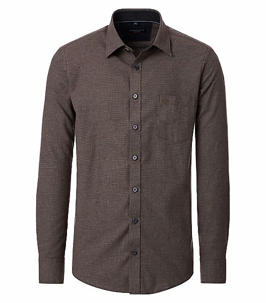 CASAMODA Langarmhemd "CASAMODA Freizeithemd uni" günstig online kaufen