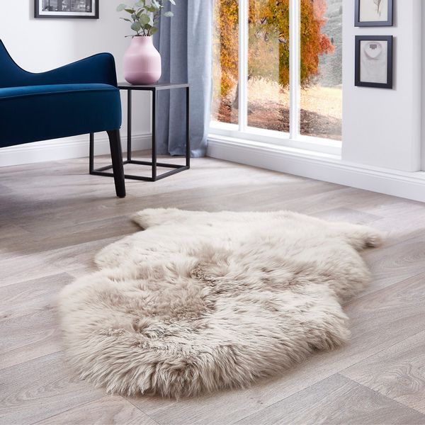 LUXOR living Fellteppich "Schaffell Namika" fellförmig 50 mm Höhe echtes La günstig online kaufen