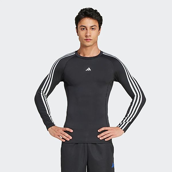 adidas Performance Funktionsshirt "TECHFIT COMPRESSION TRAINING 3-STREIFEN günstig online kaufen