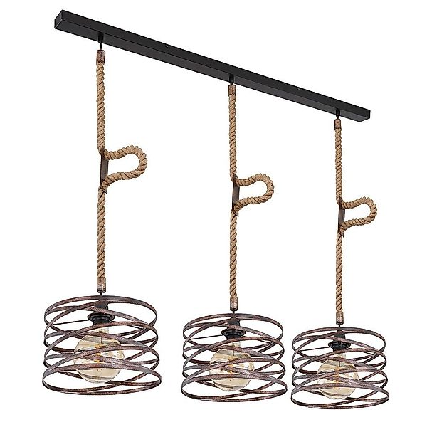 GLOBO LIGHTING Hängeleuchte, Leuchtmittel inklusive, Warmweiß, günstig online kaufen