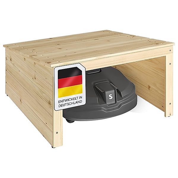 STEELSØN Mähroboter-Garage Merope, mit Pultdach, Holz, günstig online kaufen