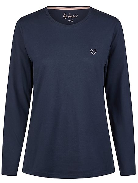 By Louise Pyjamaoberteil Damen Pyjamashirt mit günstig online kaufen