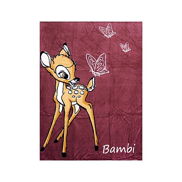 Kinderdecke Bambi Kuscheldecke Kinderdecke Korallen-Fleece Babydecke günstig online kaufen