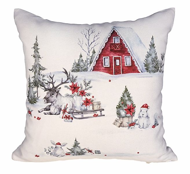 OTTO home Dekokissen "Lealux" ohne Füllung, 40 x 40 cm, weihnachtlich, Weih günstig online kaufen