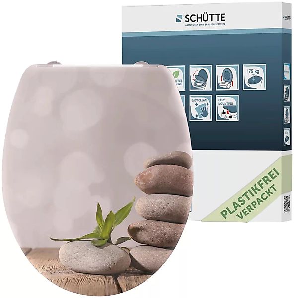 Schütte WC-Sitz »STONE PYRAMID« günstig online kaufen