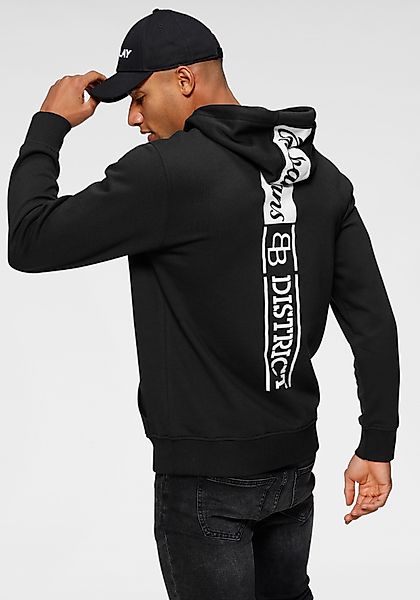 Bruno Banani Kapuzensweatshirt langärmlig, schmal geschnitten, günstig online kaufen