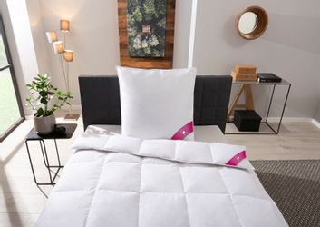 RIBECO Daunenbettdecke + Kopfkissen "Johanna" Wohlfühlkomfort mit den Vorzü günstig online kaufen