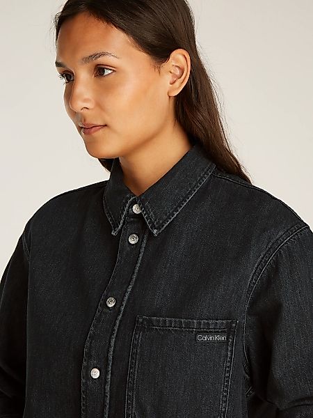 Calvin Klein Jeans Jeansbluse CROPPED DAD günstig online kaufen