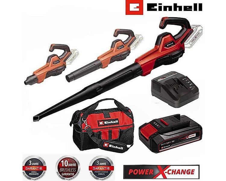Einhell Akku-Laubbläser Universal Laubbläser GE-UB 18/250 Li 18V 250 km/h, günstig online kaufen