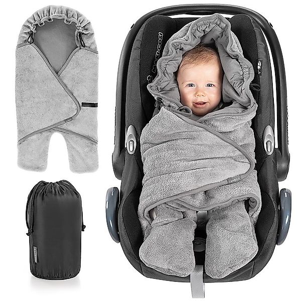 Zamboo Fußsack Grau, Baby Einschlagdecke Somner günstig online kaufen