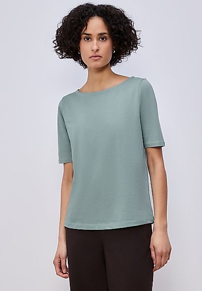 STREET ONE T-Shirt aus reiner Baumwolle günstig online kaufen
