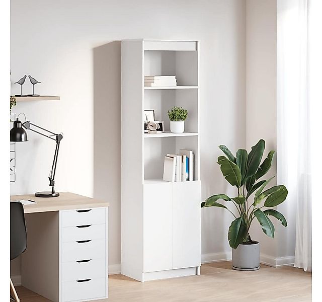 vidaXL Highboard, Highboard Weiß 50x35x180 cm Holzwerkstoff günstig online kaufen