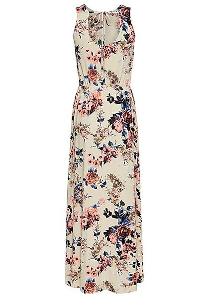 Laura Scott Sommerkleid mit hohem Rundhals vorn und tiefem hinten, Maxiklei günstig online kaufen