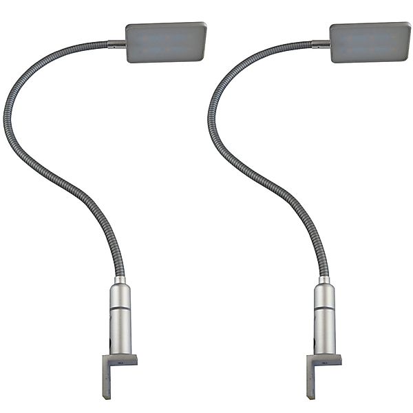 kalb LED Bettleuchte 4W Dimmbar Warmweiß Leseleuchte Flexibler Schwanenhals günstig online kaufen