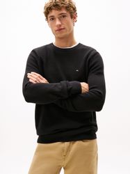 Tommy Hilfiger Rundhalspullover ESSENTIAL STRUCTURE CREW günstig online kaufen