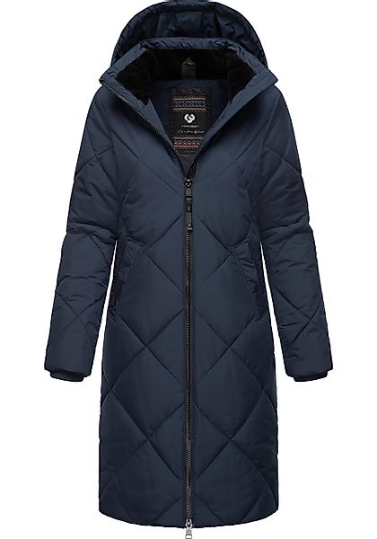 Ragwear Steppmantel "Rebela", stylischer Winterparka mit abnehmbarer Kapuze günstig online kaufen