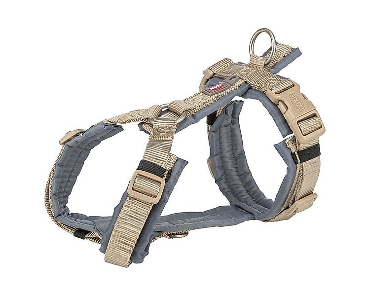 TRIXIE Hunde-Geschirr Premium Trekking Geschirr sand/grafit günstig online kaufen