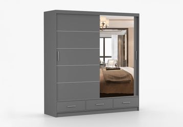 imoebel24 Schwebetürenschrank FLORENCE 203 cm - günstig online kaufen