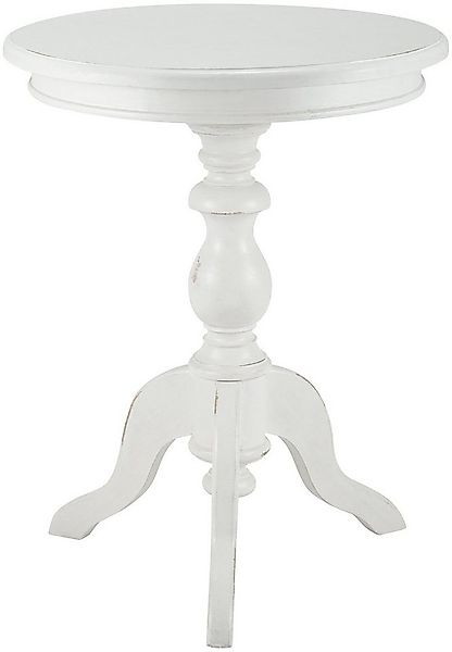 CLP Beistelltisch Wiva, runder Tisch aus Mindiholz, 50 cm Durchmesser günstig online kaufen