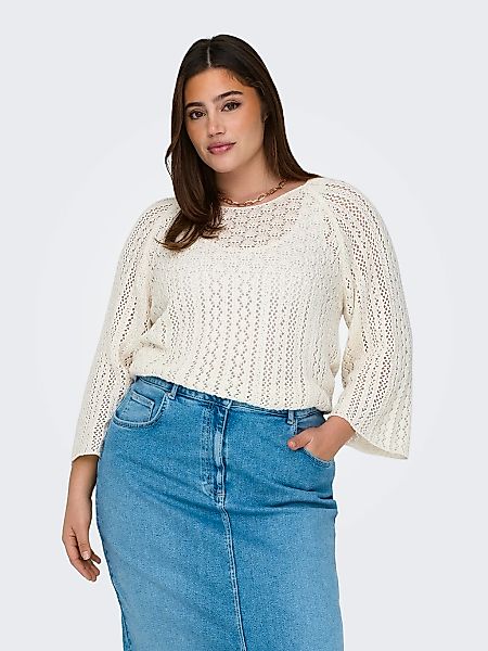 ONLY CARMAKOMA Strickpullover CARNOLA LIFE 3/4 günstig online kaufen