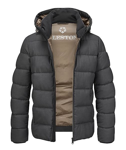 Milestone Steppjacke MSMauro in Wolloptik mit Kapuze, atmungsaktiv, winddic günstig online kaufen