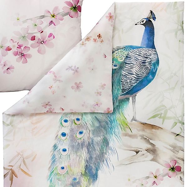 Estella Bettwäsche Peacock 4733 985 Multicolor, günstig online kaufen