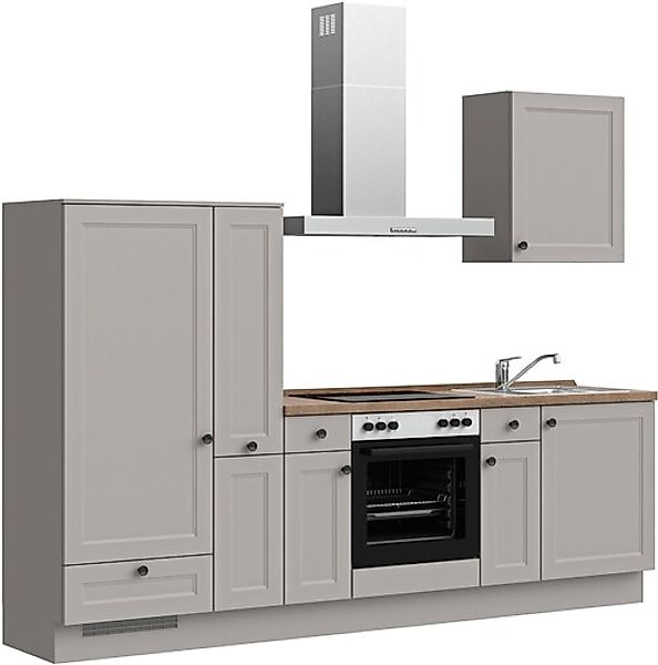 nobilia® Küchenzeile »"Cascada I"« vormontiert, Ausrichtung wählbar, Breite günstig online kaufen