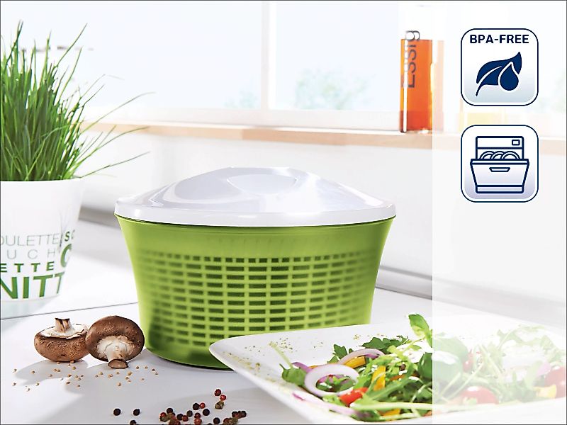 Leifheit Salatschleuder »Comfort Line«, Kunststoff, Inhalt 5 Liter günstig online kaufen