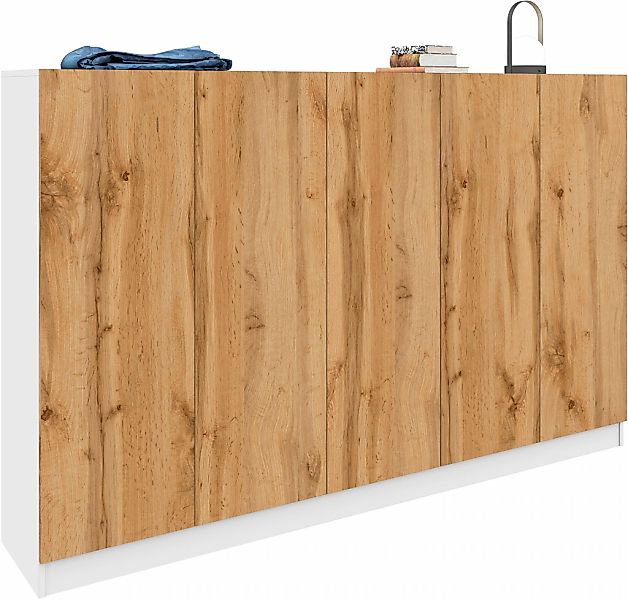 borchardt Möbel Schuhschrank "Vaasa, Schuhregal 5-türig mit 18 verstellbare günstig online kaufen