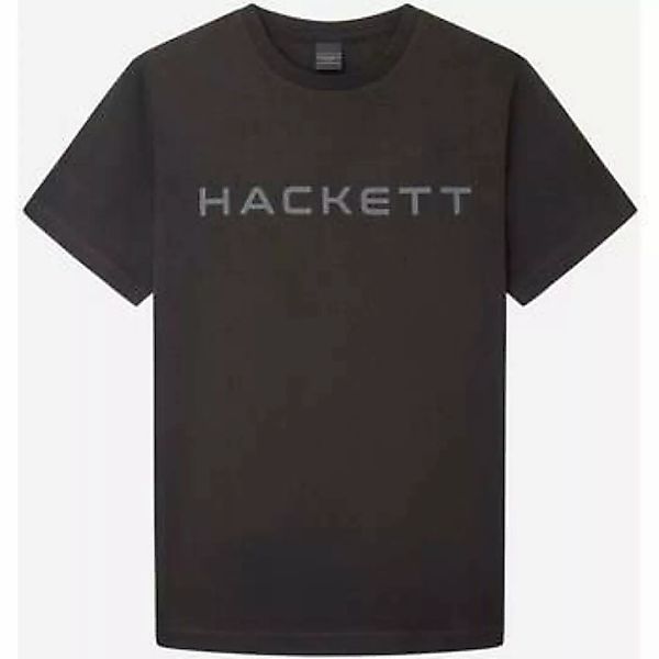 Hackett  T-Shirts & Poloshirts Essential tee - blk grey günstig online kaufen