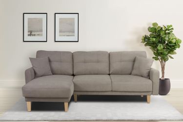 Home affaire Ecksofa "TRIPLO optionale Schlafsofa mit Bettkasten, Maße B/T/ günstig online kaufen