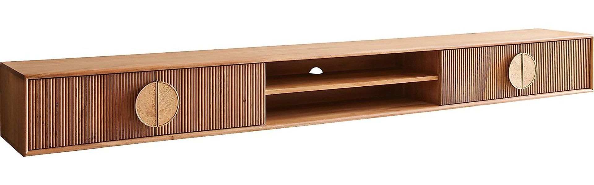 DELIFE Lowboard Surimu, Akazie Hellbraun 240 günstig online kaufen