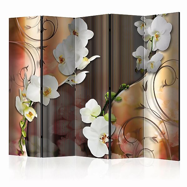 5-teiliges Paravent - Orchid Ii [room Dividers] günstig online kaufen