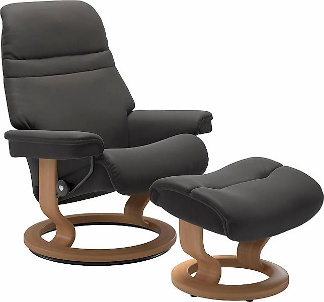 Stressless "Sunrise" Relaxsessel mit Hocker, mit Classic Base, Größe M, Ges günstig online kaufen