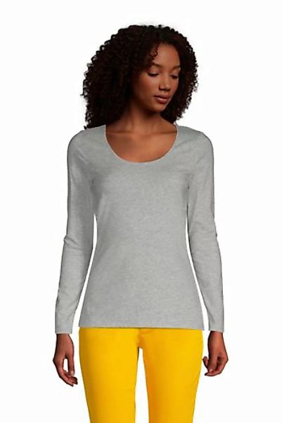 Shirt aus Baumwoll/Modalmix, Ballettausschnitt, Damen, Größe: 48-50 Normal, günstig online kaufen
