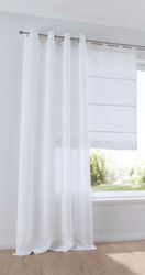 Kutti Vorhang "Metis Leinen" Ösen 1 Stk. tlg. blickdicht, natürliche Leinen günstig online kaufen